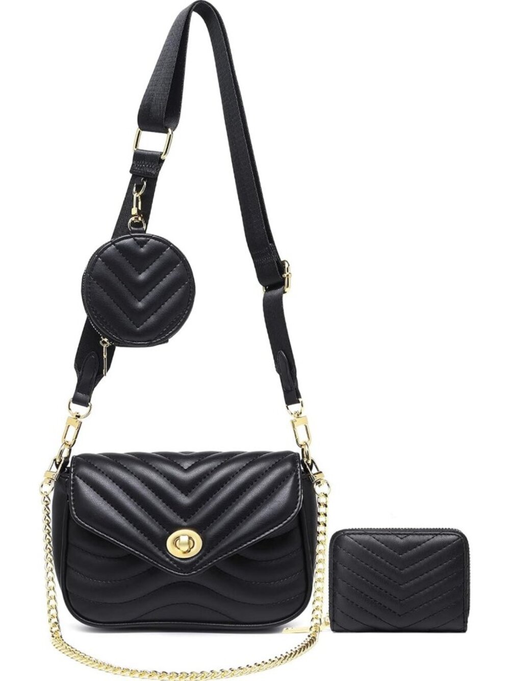 Chic Quilted Crossbody Bag for Women | Stylish Small Shoulder Purse
